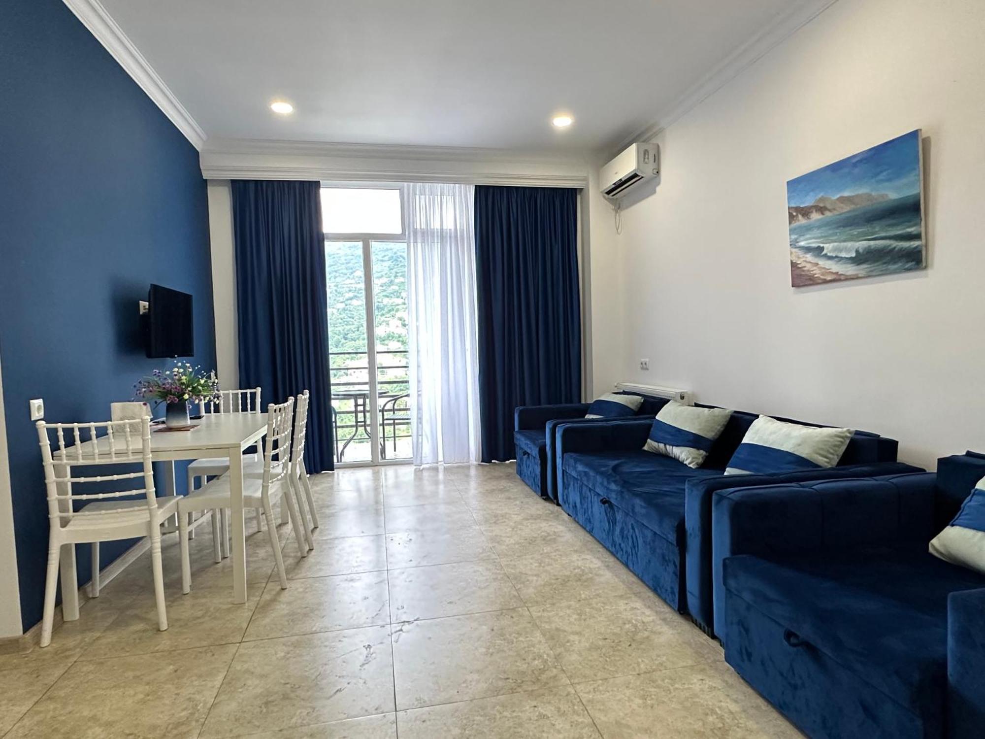 Blue Apartment Gonio Dış mekan fotoğraf